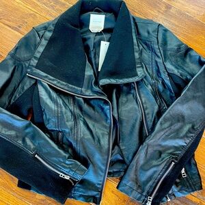 Harper Heritage Faux Leather Jacket